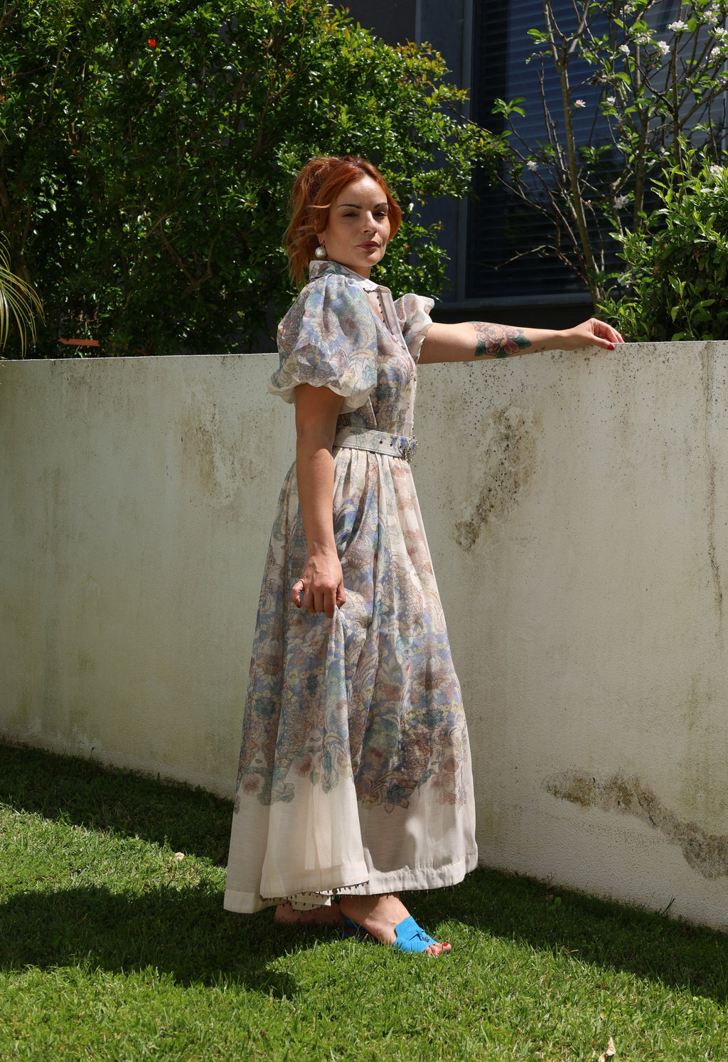 Vestido Jardim Silencioso - Comprido