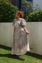 Vestido Jardim Silencioso - Comprido