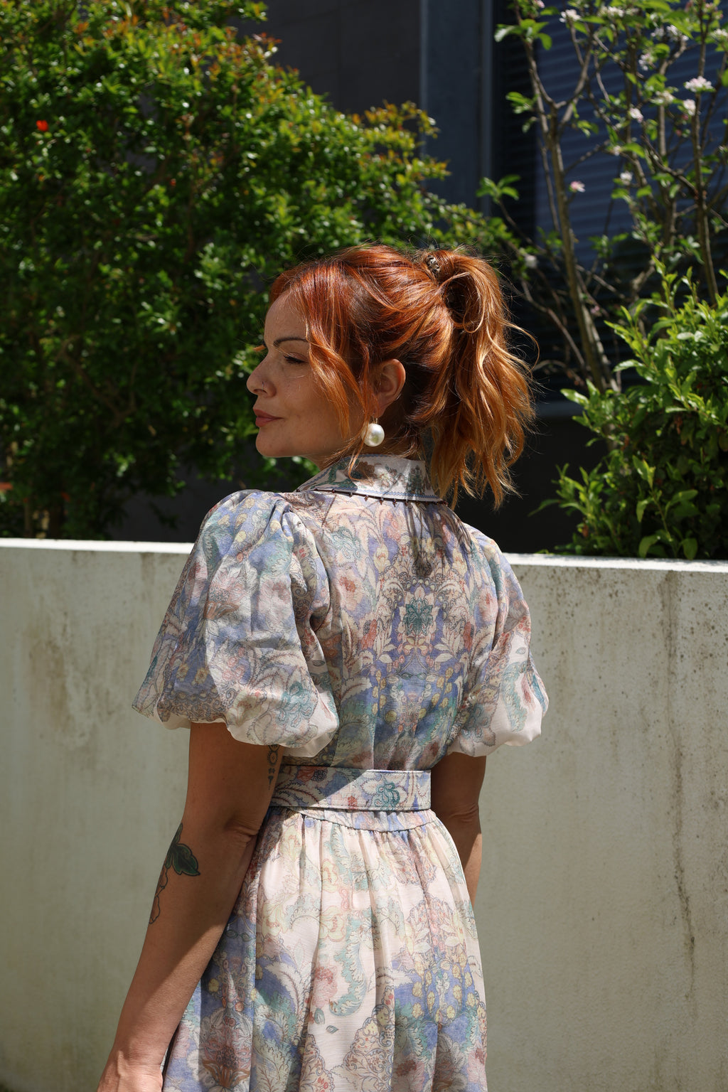 Vestido Jardim Silencioso - Comprido