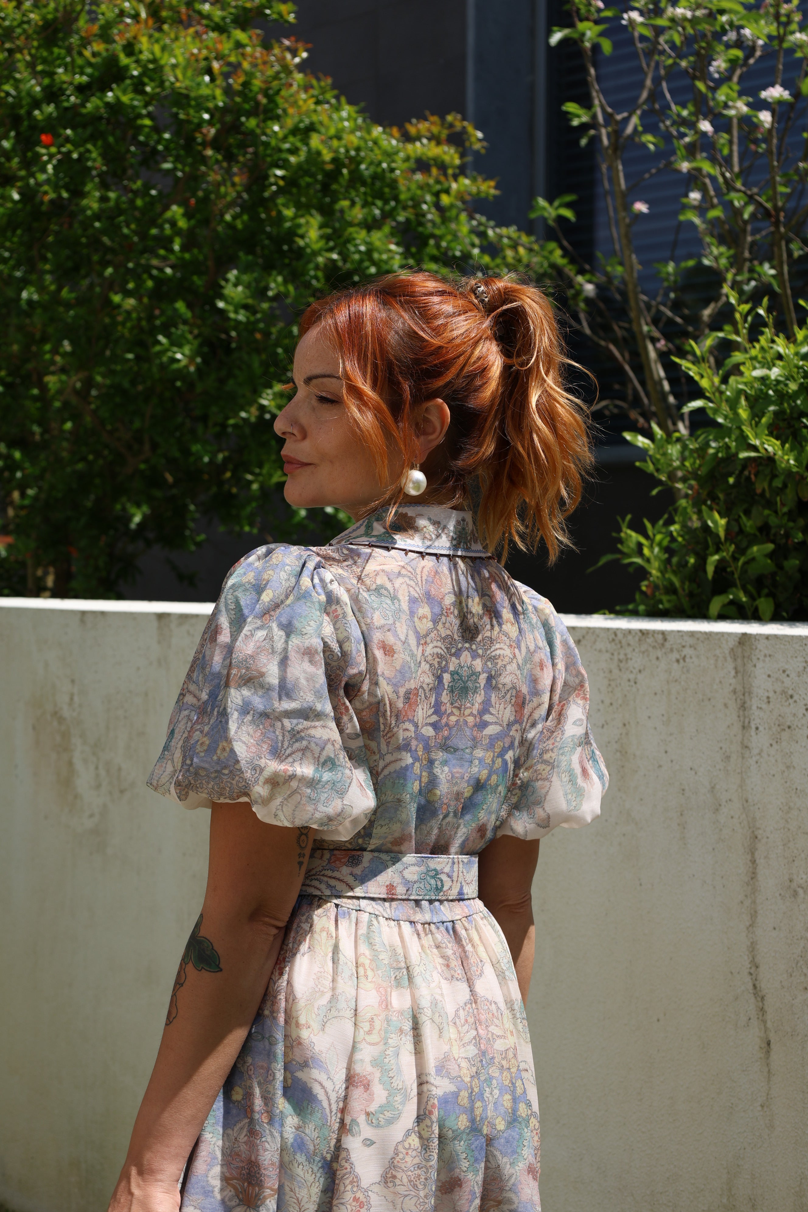 Vestido Jardim Silencioso - Comprido