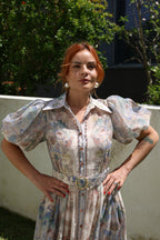 Vestido Jardim Silencioso - Comprido