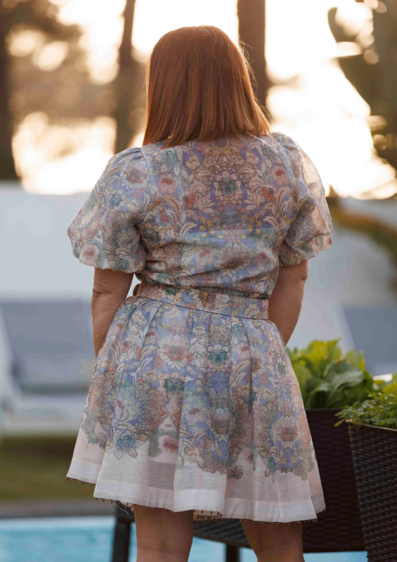 Vestido Jardim Silencioso