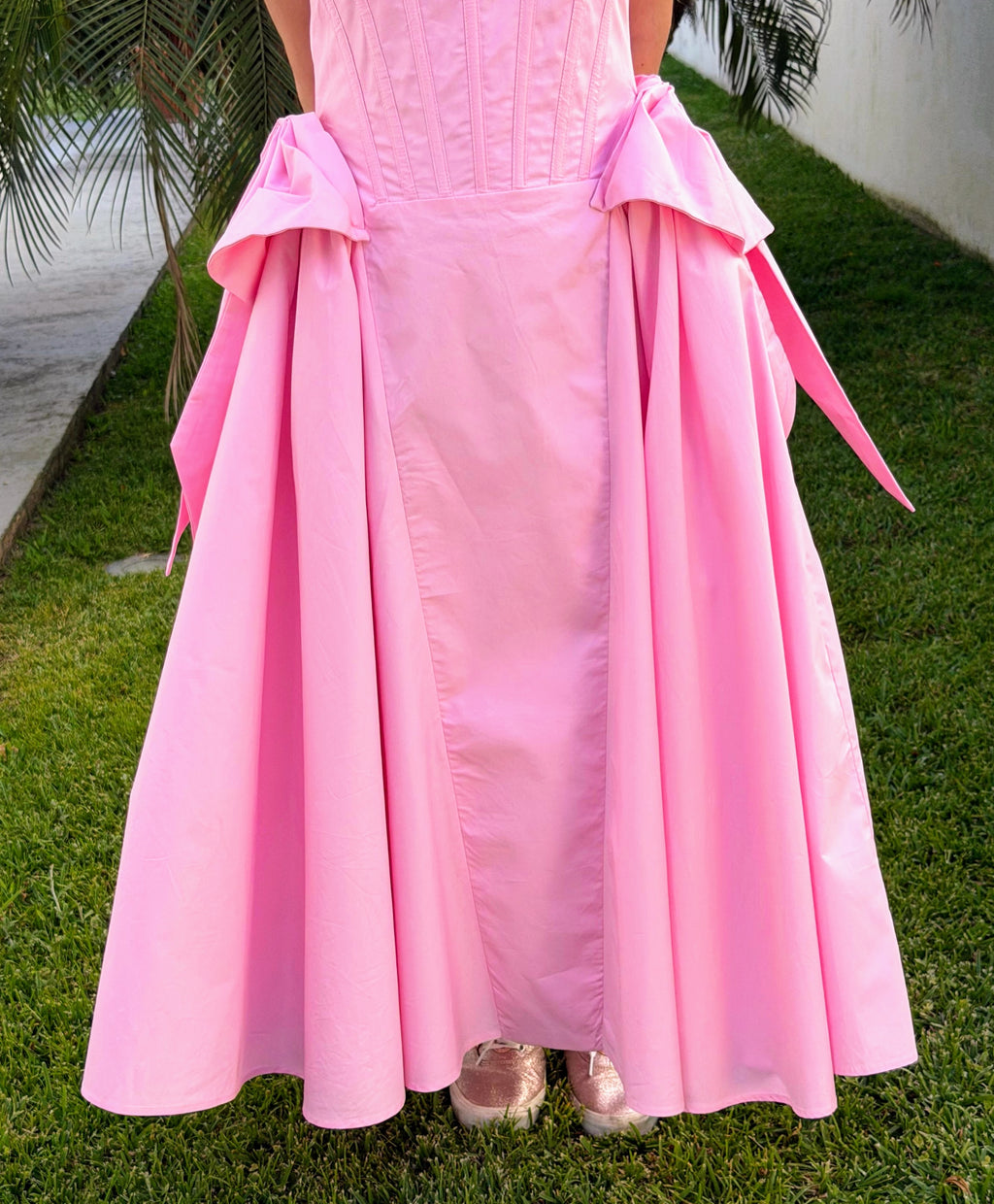 Vestido Trajetória - Rosa