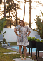 Vestido Jardim Silencioso