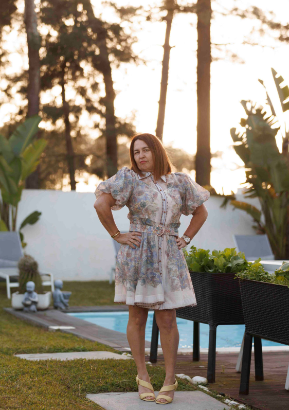 Vestido Jardim Silencioso