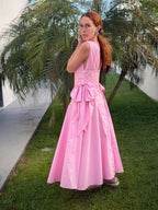 Vestido Trajetória - Rosa