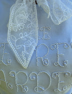 T-shirt Véu Bordado