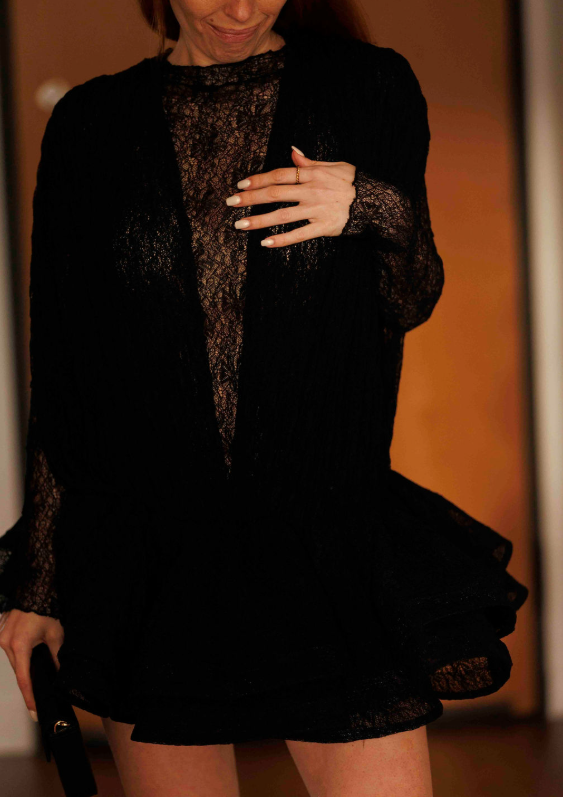 Vestido Sombra - Preto