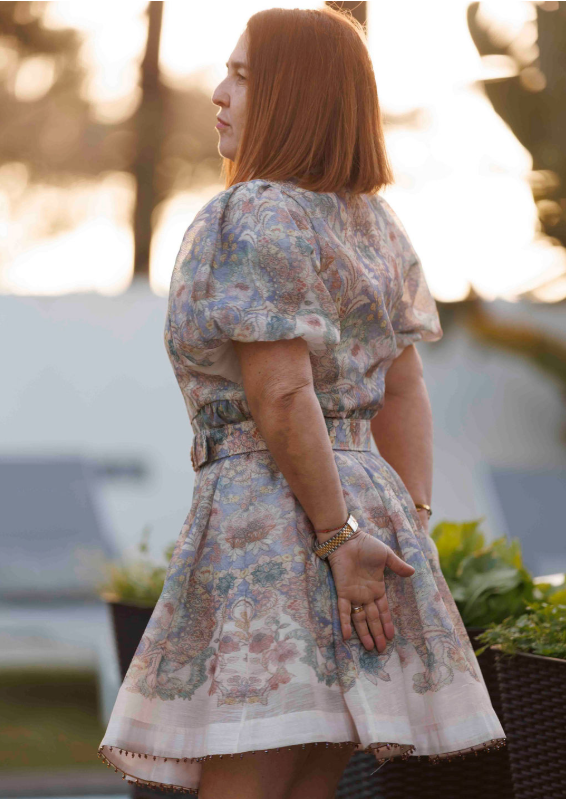 Vestido Jardim Silencioso