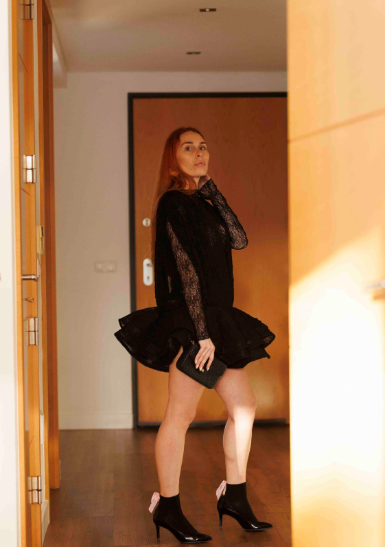 Vestido Sombra - Preto