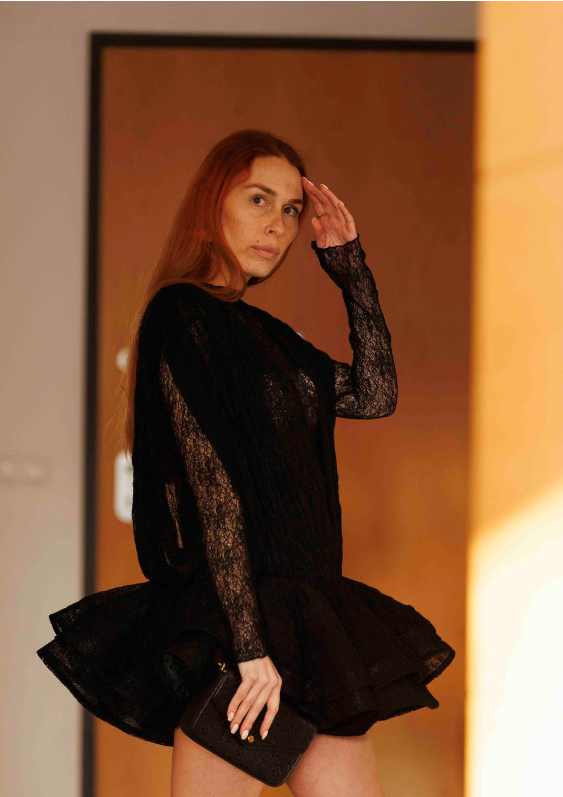 Vestido Sombra - Preto