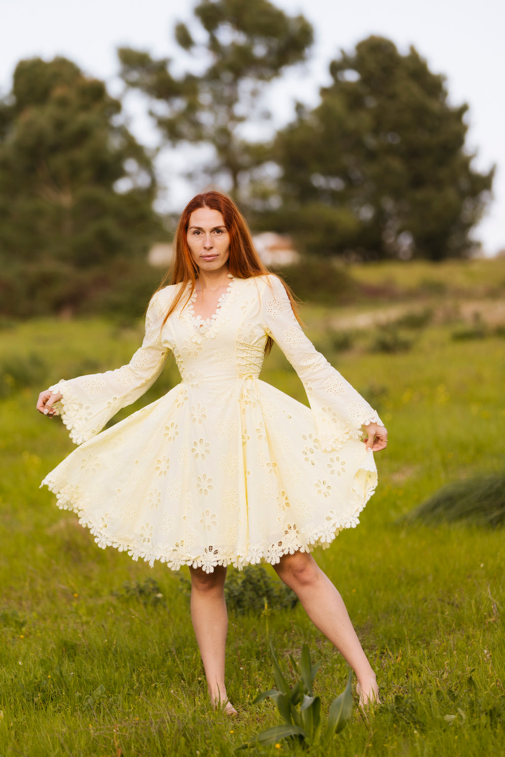Vestido Orla - Amarelo