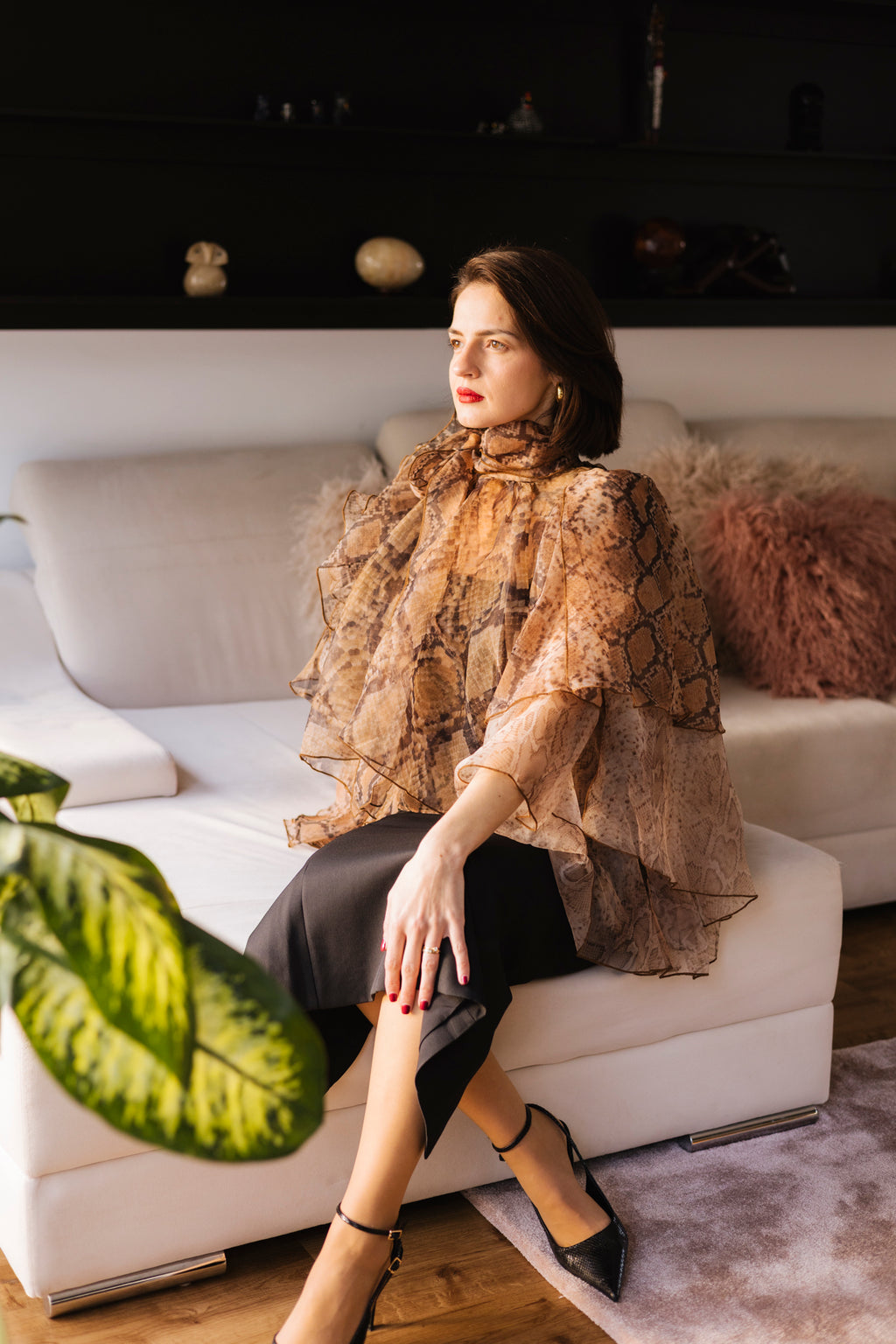 Blusa Véu Instável