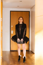 Vestido Sombra - Preto