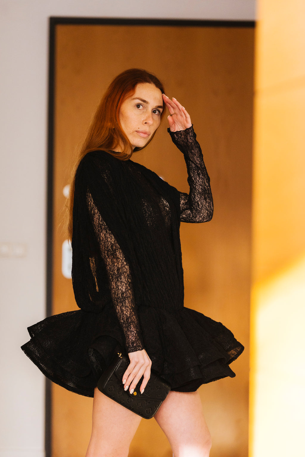 Vestido Sombra - Preto