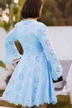 Vestido Orla - Azul