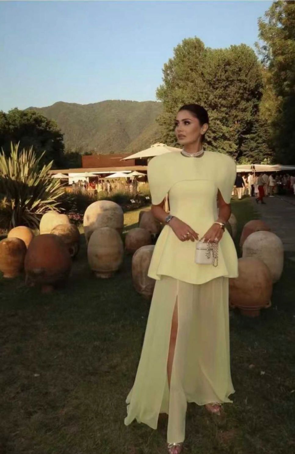 Vestido de Cerimónia Amarelo ERIKA