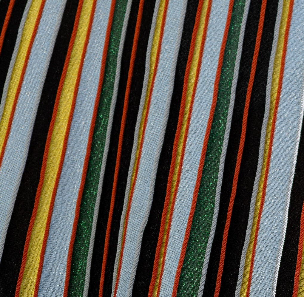 Vestido Horizonte Cromático - Azul