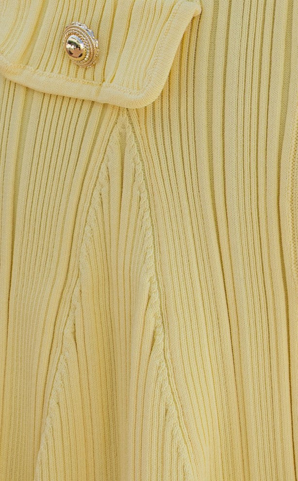 Vestido Concha - Amarelo