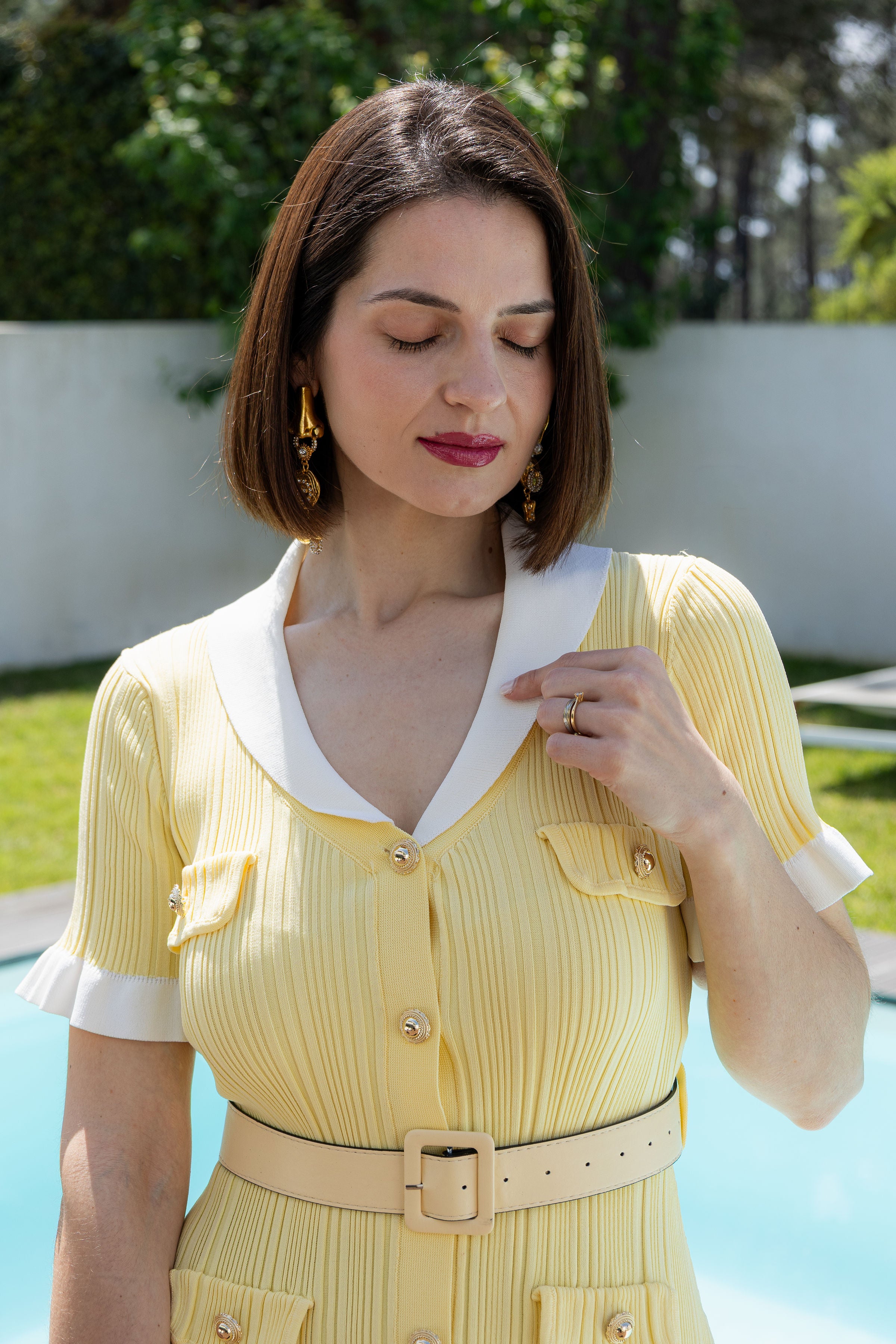 Vestido Concha - Amarelo