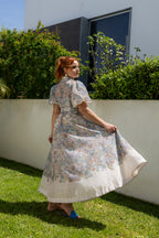 Vestido Jardim Silencioso - Comprido