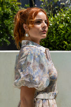 Vestido Jardim Silencioso - Comprido
