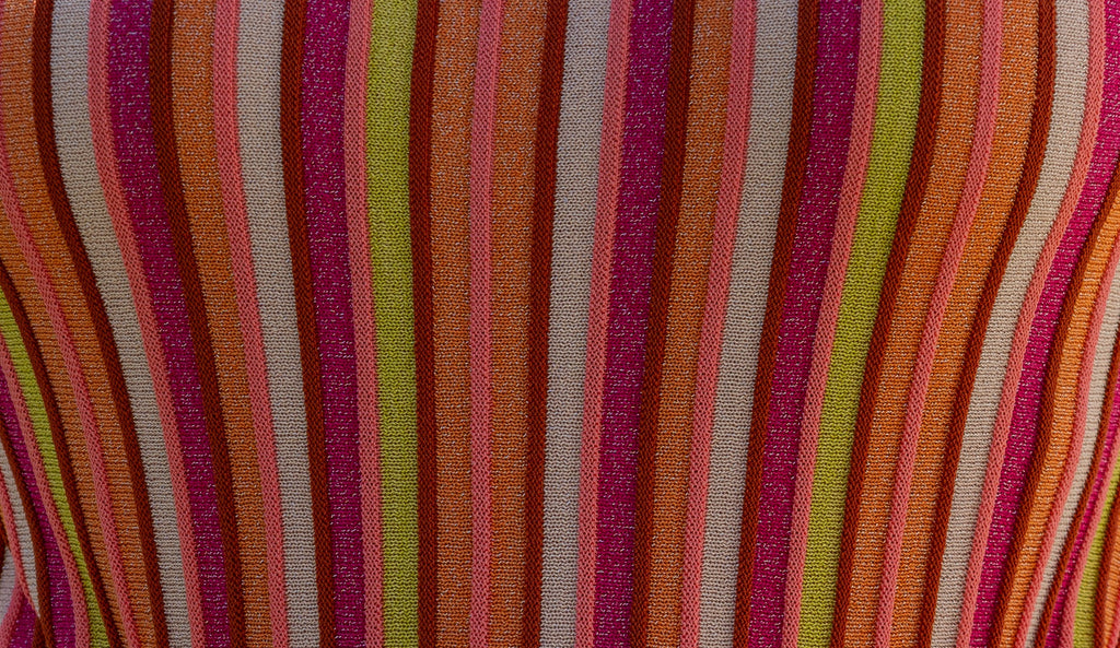 Vestido Horizonte Cromático - Laranja