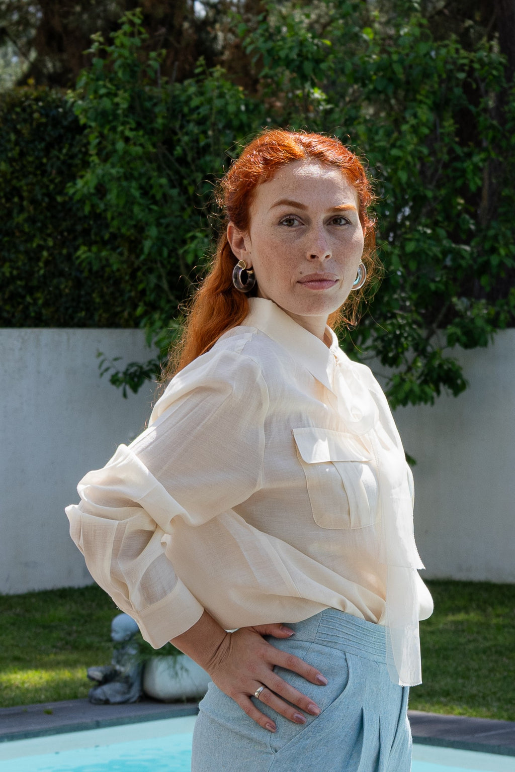Blusa Véu Estruturado