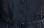 Vestido Eixo Silencioso - Preto