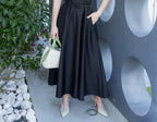 Vestido Eixo Silencioso - Preto