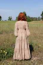 Vestido Bruma Serena - Bege