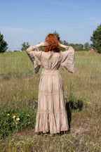 Vestido Bruma Serena - Bege