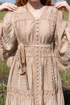 Vestido Bruma Serena - Bege
