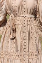 Vestido Bruma Serena - Bege
