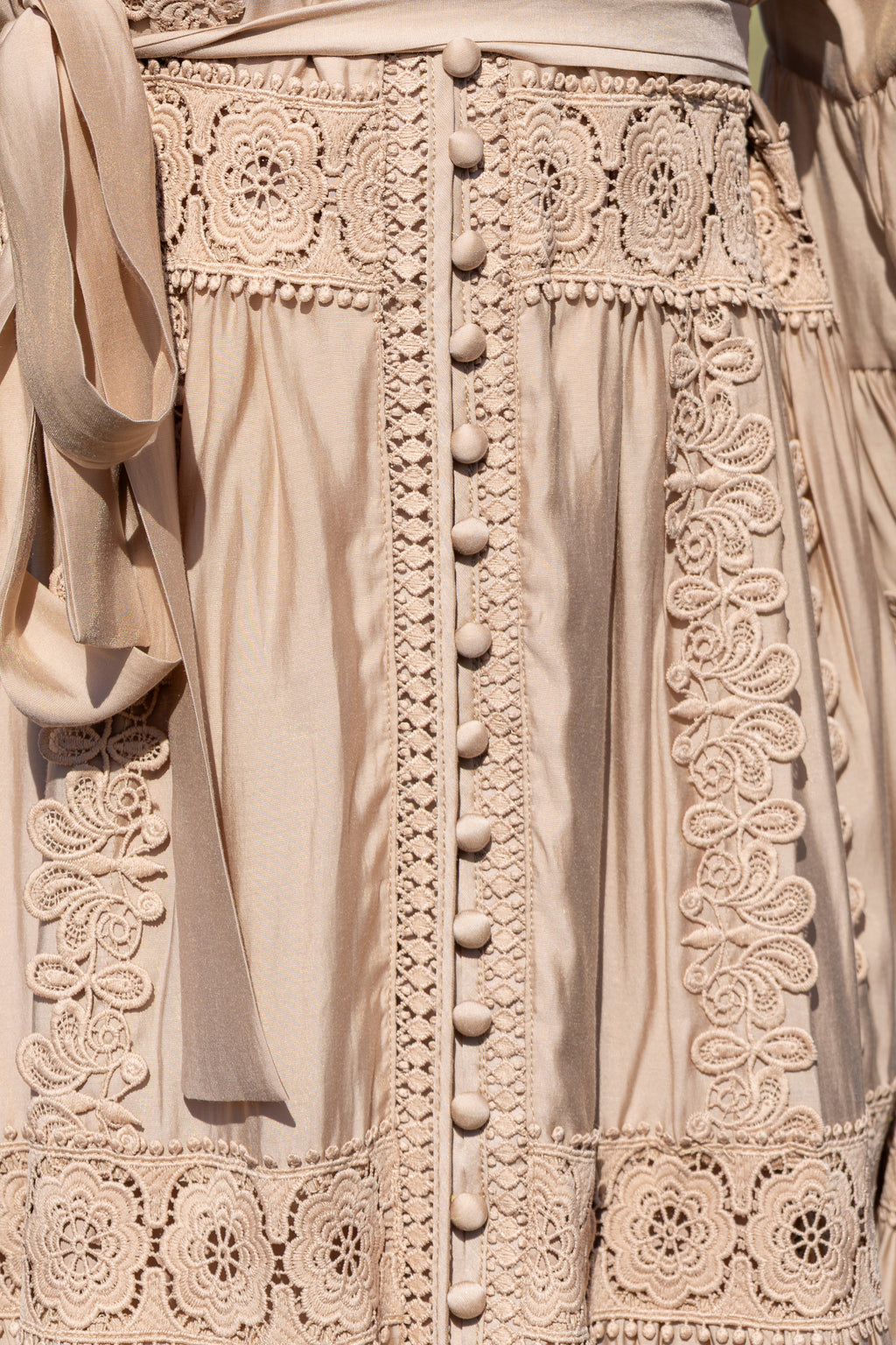 Vestido Bruma Serena - Bege