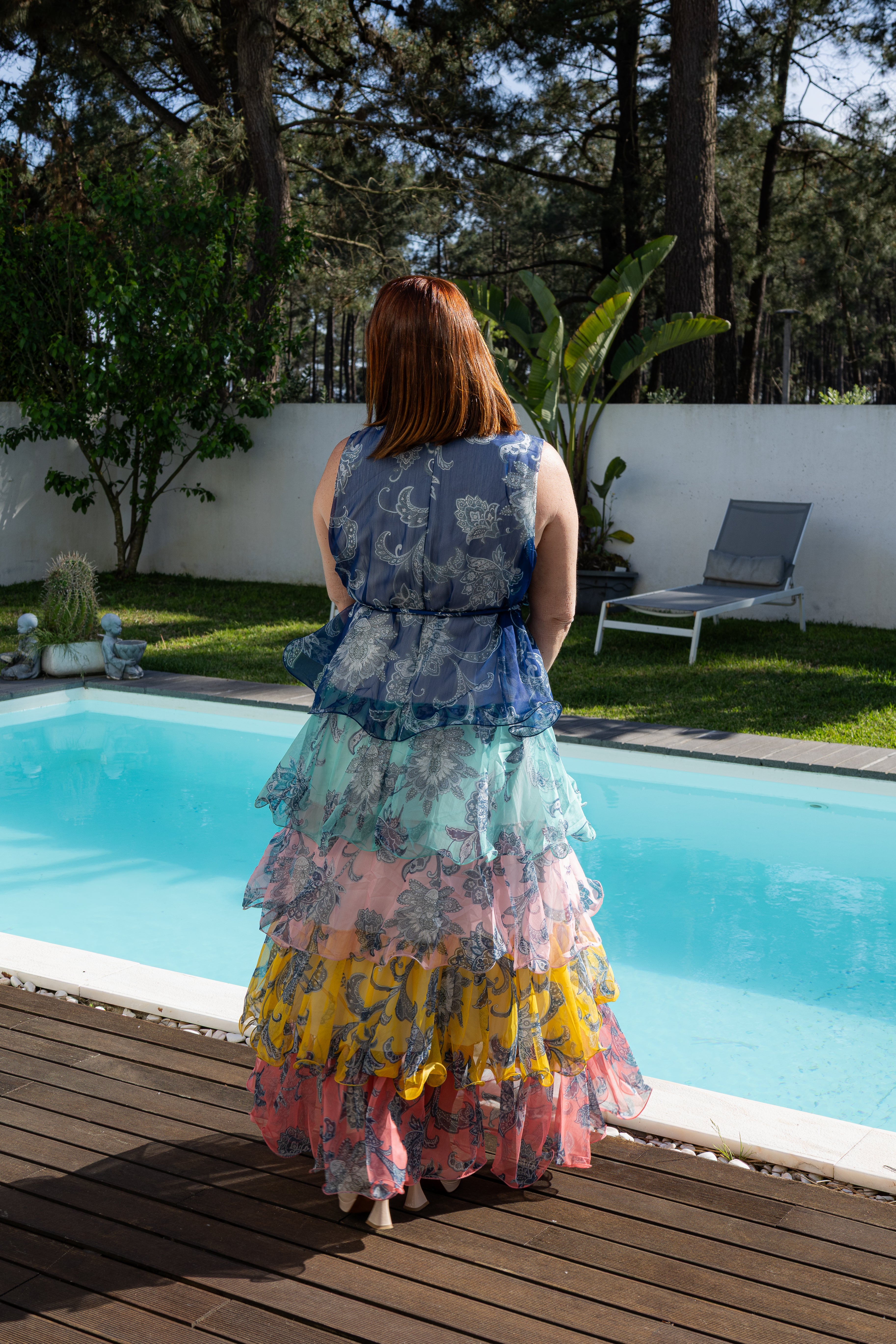 Vestido Camadas Vivas