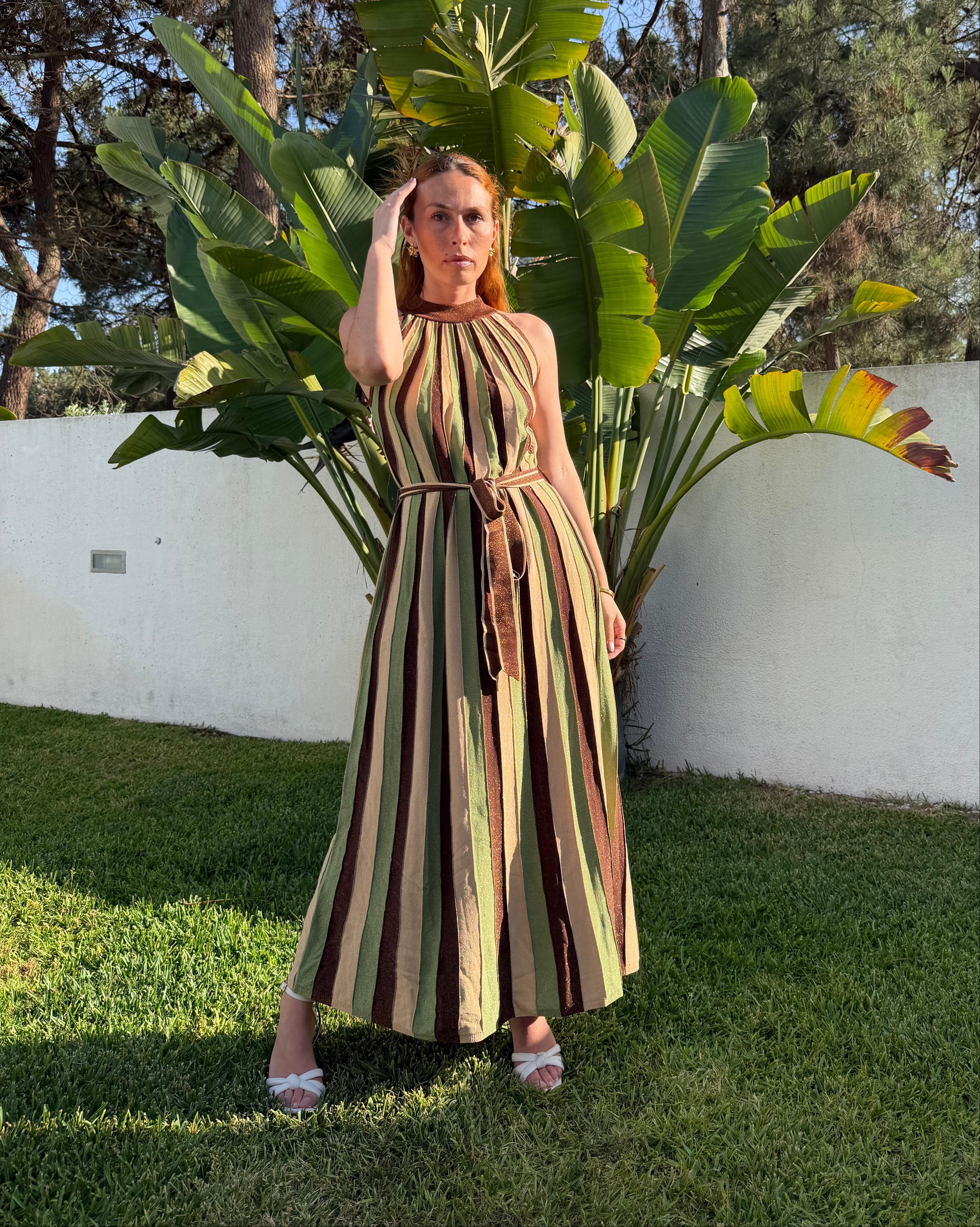 Vestido Terra Linear