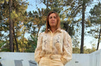 Camisa Bordado - Bege