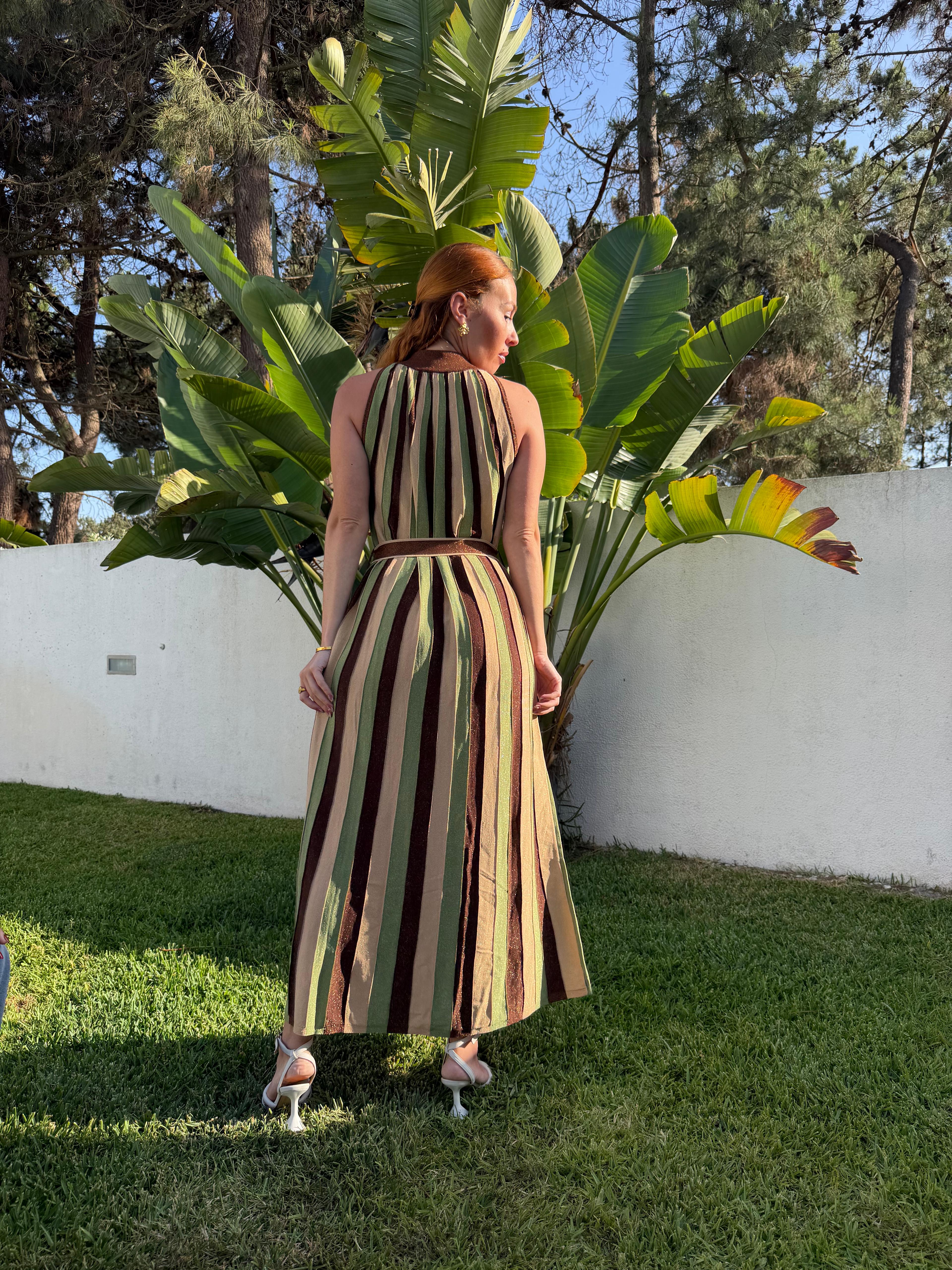 Vestido Terra Linear