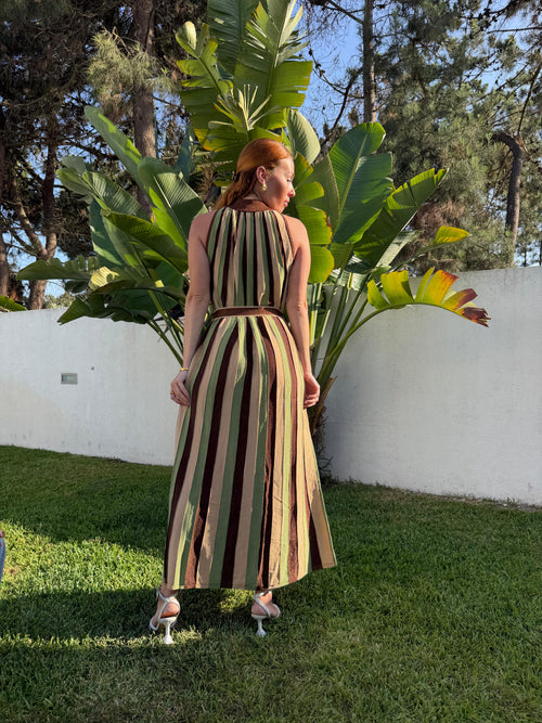 Vestido Terra Linear