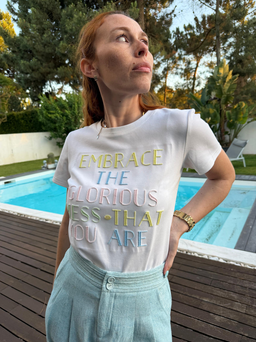 T-shirt Voz Suave - Branco