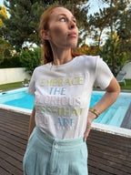 T-shirt Voz Suave - Branco