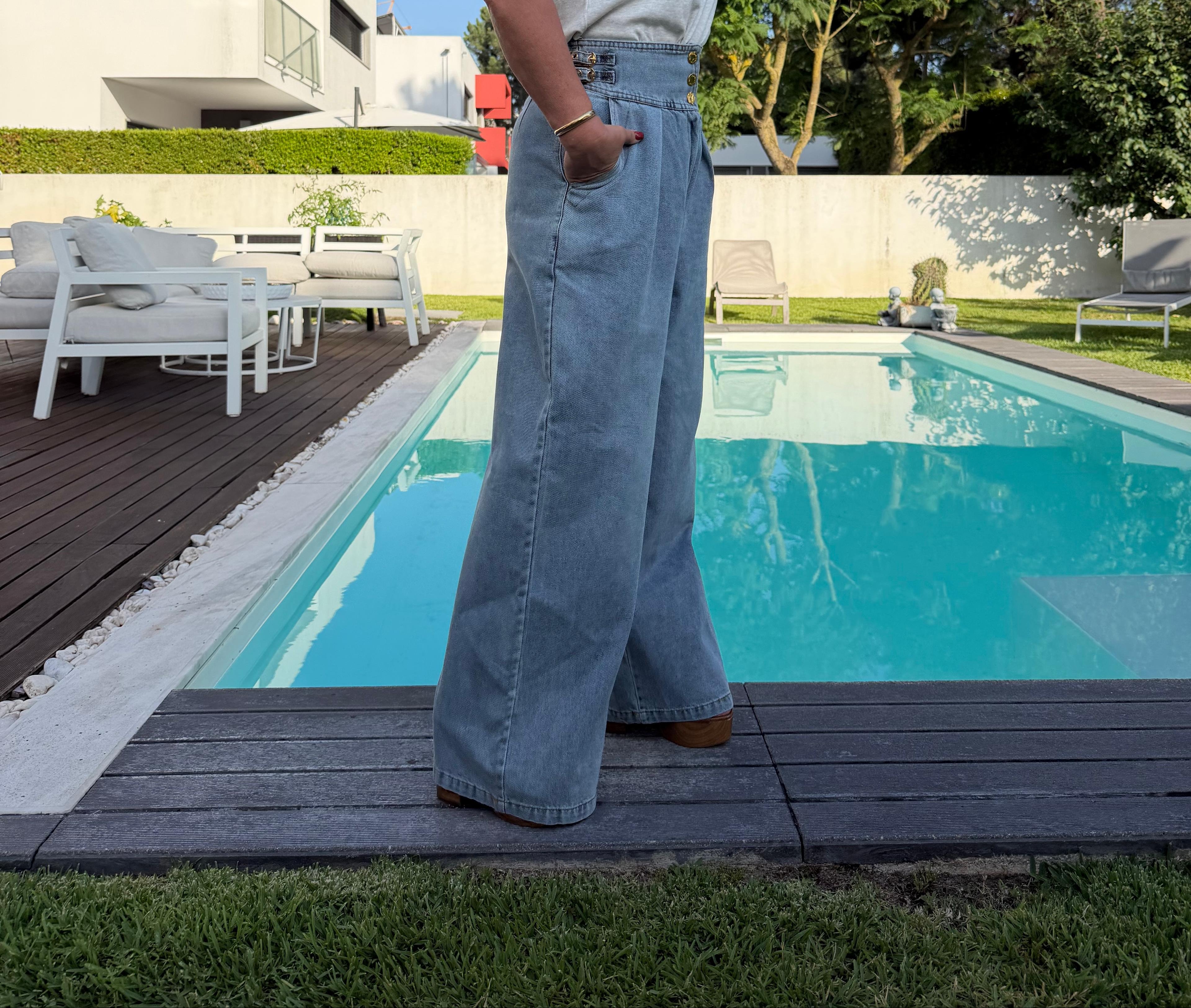 Calça Estrutura Alta
