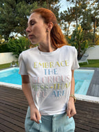 T-shirt Voz Suave - Branco