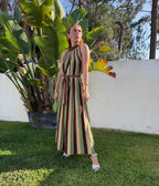 Vestido Terra Linear
