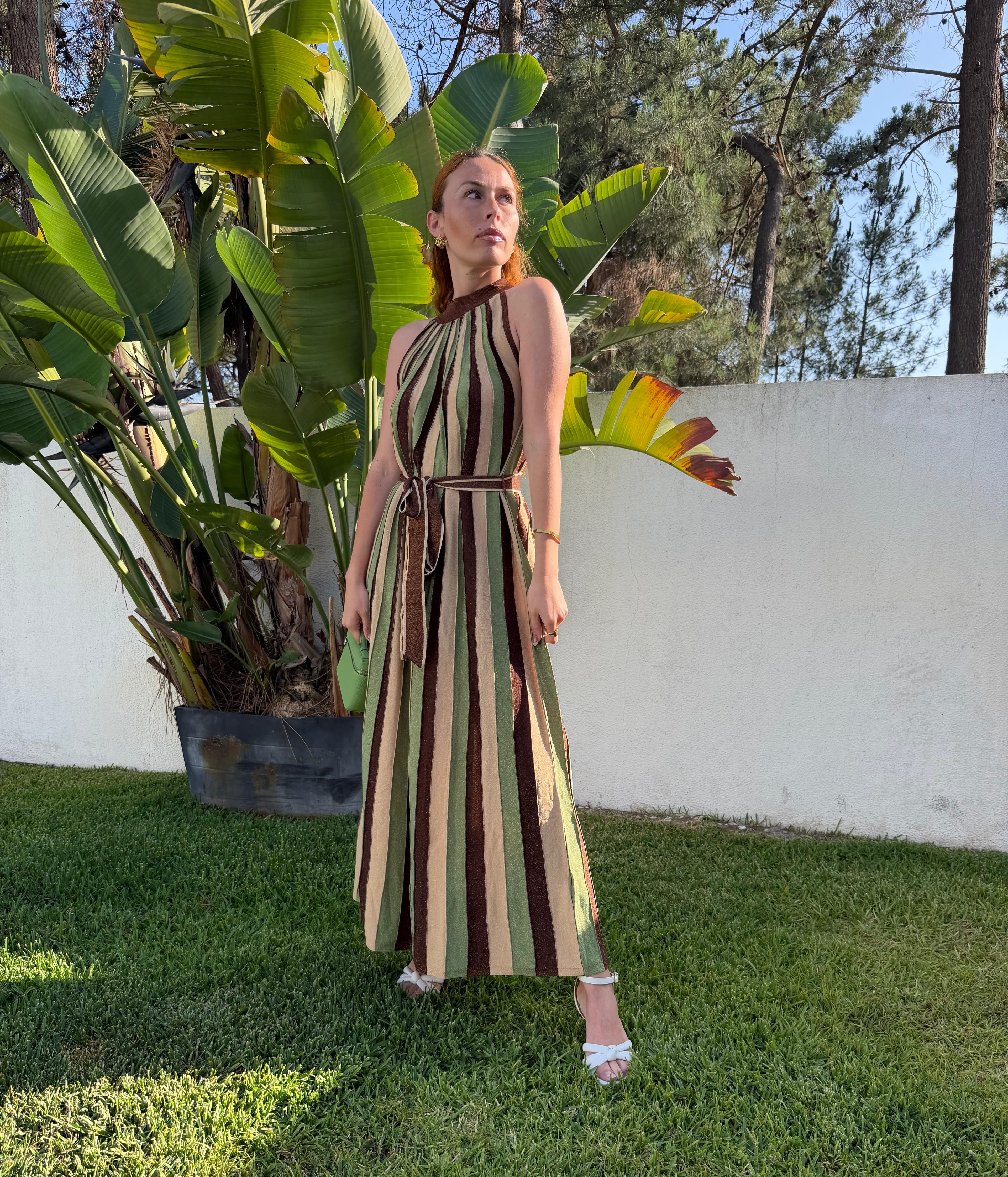 Vestido Terra Linear