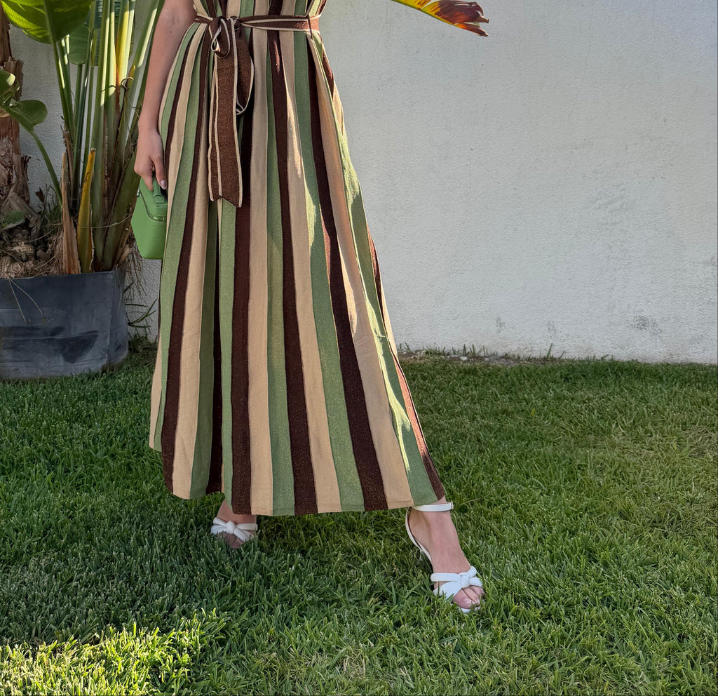 Vestido Terra Linear